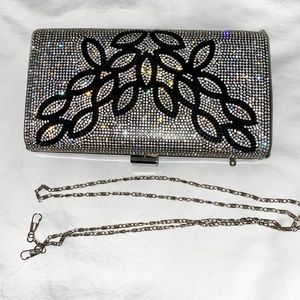Black and Silver Clutch